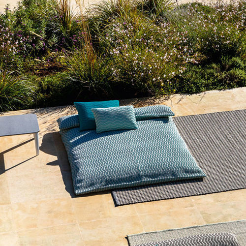Kissen für Aussen - WAVE LOUNGE - Myyour - für Außenbereich / quadratisch / Motiv