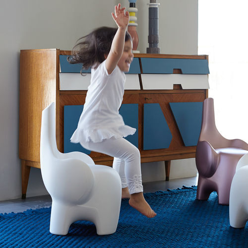 Hocker / originelles Design - TINO  - Myyour - Kunststoff / Gestell aus Kunststoff / für Kinder
