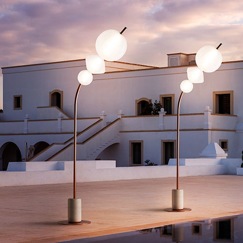 Garten-Lichtmast - JOY - Myyour - modern / Polyethylen / Metall
