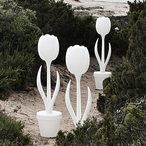 Stehleuchte - TULIP XL - Myyour - Thermoplast / originelles Design / schnurlos