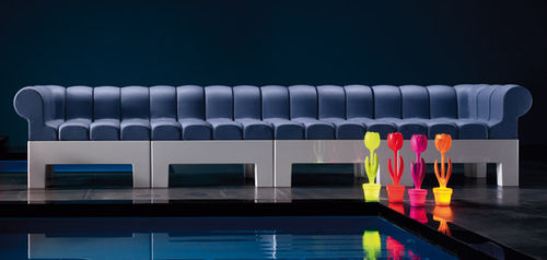 Modulsofa - MODÌ - Myyour - modern / für Garten / Stoff