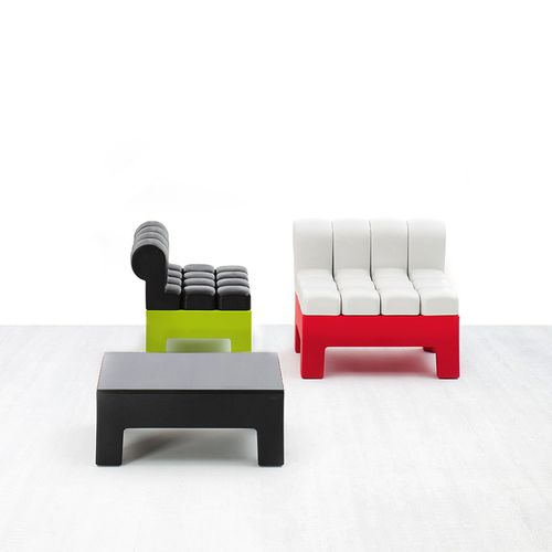 Moderner Sessel - MODÌ - Myyour - Stoff / Kunststoff / UV-beständig