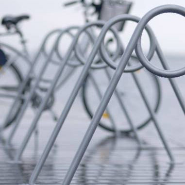 Bodenstehender Fahrradständer - SPIRA - Urbes 21 - für öffentliche Bereiche / Stahl / für professionellen Einsatz