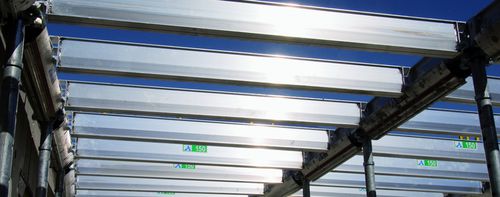 Leichtbauschalung - DALPHI - ALPHI SAS  - Träger / Aluminium / für Pfeiler