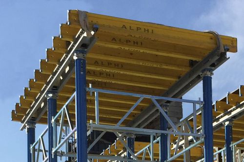 Modulschalung - TABLES - ALPHI SAS  - Stahl / Aluminium / für Balkon