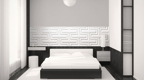 Dekorplatte für Wand - CUBIC - MUR design - aus recyceltem Material / Holz / texturiert