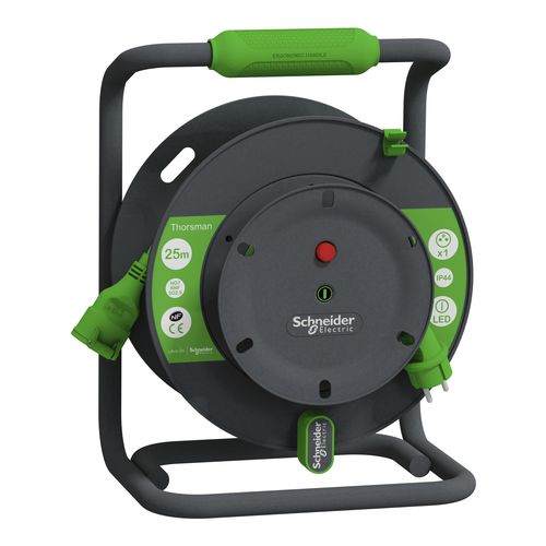 Kabeltrommel mit 1 Steckdose - HO7RNF - SCHNEIDER ELECTRIC - IP44 / 2,5 mm