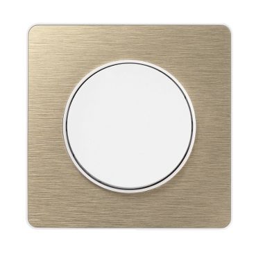 Druckschalter - ODACE - SCHNEIDER ELECTRIC - Einbau / Aluminium / modern