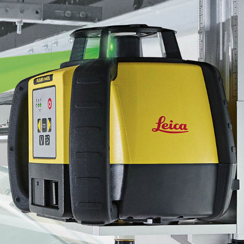 Lasernivelliergerät - RUGBY 640G - LEICA PRECISION TOOLS BY LEICA GEOSYSTEMS  - drehbar / automatisch / digital