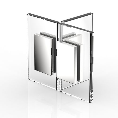 Zamak-Befestigungssystem - FLAMEA+ : 8197 - PAULI FRANCE  - für Paneele / für Duschen / Innenbereich
