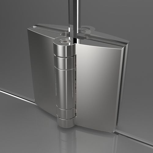 Scharnier für Glastür - TURA : 8960.7680 | 8960.7681 | 8960.7683 | 8960.7686 - PAULI FRANCE  - für Duschkabinentür / Zamak / modern
