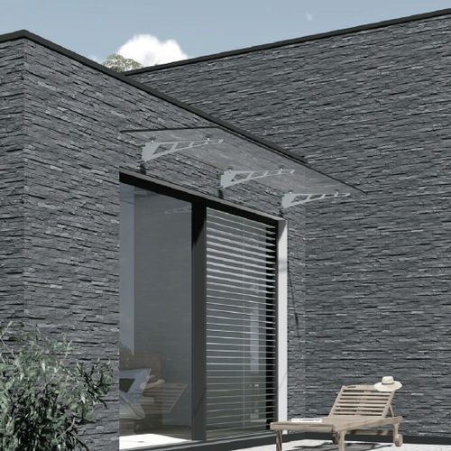 Vordach für Tür - S-01 - PAULI FRANCE  - für Terrasse / für Geschäftsgebäude / für Fenster
