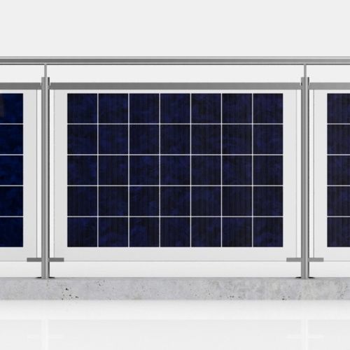 Aluminium-Geländer - CP-MIN - PAULI FRANCE  - Glas / Platten / Geländer