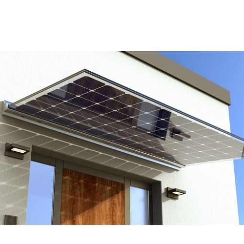 Vordach für Tür - PAULI FRANCE  - für Fenster / Aluminium / Glas