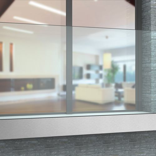 Aluminium-Geländer - P-07 - PAULI FRANCE  - Glasplatten / für Außenbereich / für Balkon