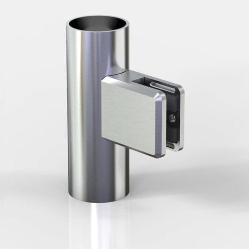 Zink-Glasklemme - 4847VA2-A2-V - PAULI FRANCE  - für Glasfassade / für Glas