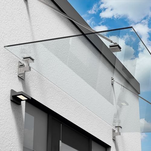 Vordach für Tür - Z-02 - PAULI FRANCE  - für Fenster / Metall / Edelstahl