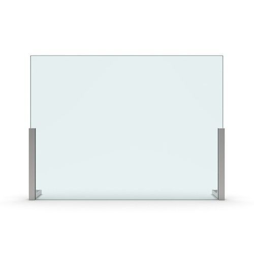 Tisch-Bürotrennwand - SET-3074 - PAULI FRANCE  - Glas / aus Acrylglas / Design