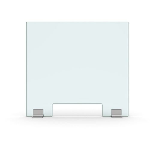 Tisch-Bürotrennwand - SET-3084 - PAULI FRANCE  - Glas / aus Acrylglas / Design