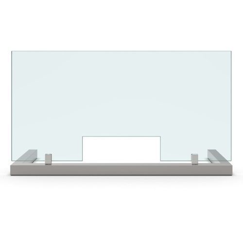Bodenstehende Bürotrennwand - SET-3076 - PAULI FRANCE  - Glas / aus Acrylglas / Design