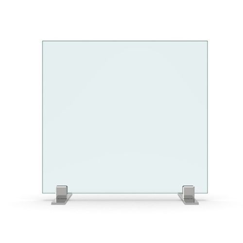 Bodenstehende Bürotrennwand - SET-3087 - PAULI FRANCE  - Stoff / Glas / aus Acrylglas