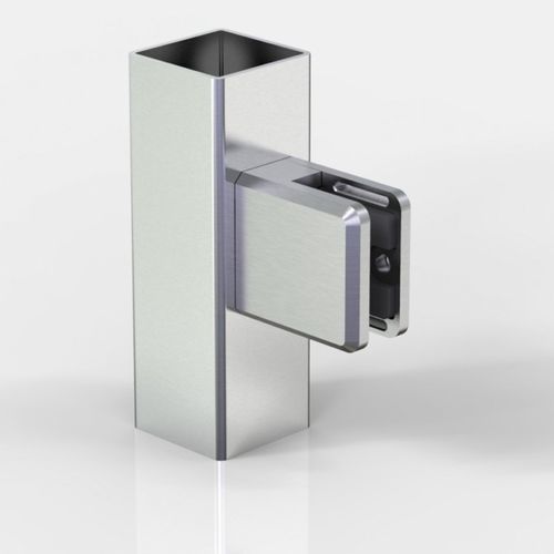 Metall-Glasklemme - PAULI FRANCE  - aus Acrylglas / für Balkon / für Glas
