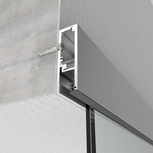 Edelstahl-Befestigungsprofil - 1433 - PAULI FRANCE  - für Balustrade / für Paneele