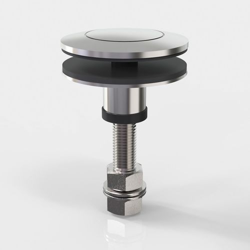 Edelstahl-Befestigungssystem - 751280VAM16 - PAULI FRANCE  - für Geländer / für Fassaden / Punktbefestigung