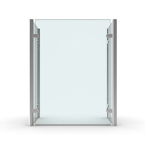 Tisch-Bürotrennwand - Set-3098 - PAULI FRANCE  - Glas / aus Acrylglas / Schutz