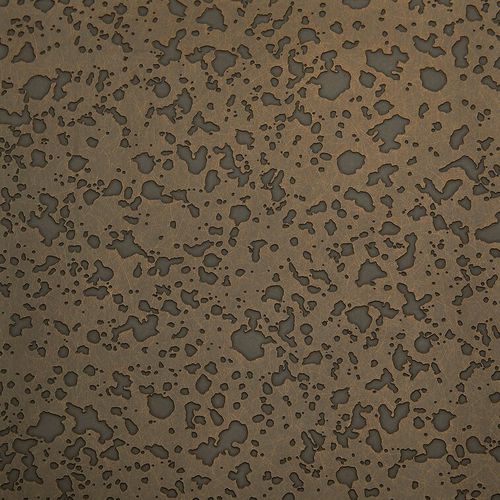 Messing-Verblendplatte - BRONZE ETCHED SPOTTED - POHL Metal Systems GmbH - für Fassaden / modern / texturiert