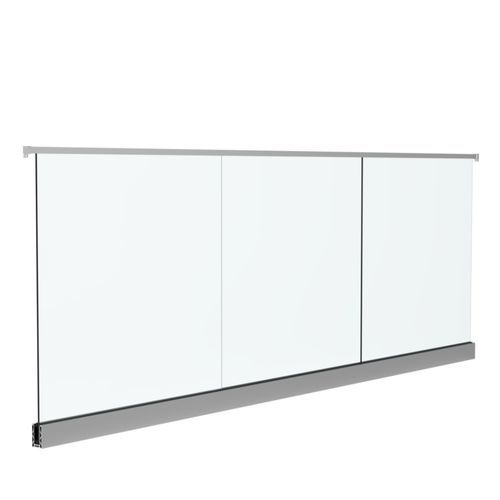 Aluminium-Geländer - ALU CLASSY - Qingdao Jinfer International Co., Ltd. - Glas / Glasplatten / für Außenbereich