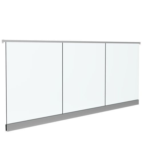 Aluminium-Geländer - ALU SLIM - Qingdao Jinfer International Co., Ltd. - Glas / Glasplatten / für Außenbereich