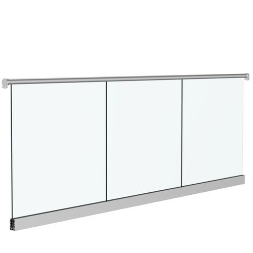 Aluminium-Geländer - ALU20 - Qingdao Jinfer International Co., Ltd. - Glas / Glasplatten / für Außenbereich