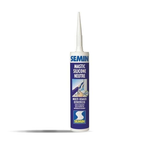 Elastomer-Dichtungsmasse - NEUTRAL - SEMIN - Kunststoff / auf Silikonharzbasis / zur Abdichtung