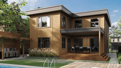 Blockhaus - Stanfield - TIMBER BLOCK  - modern / individuell / MOB