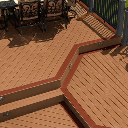 Verbundholzterrassendiele - TIMBERTECH&reg; LEGACY - TimberTech® - Holzoptik / Clip-System / wasserfest