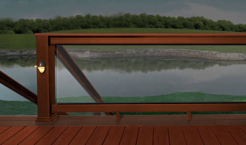 WPC-Geländer - EVOLUTIONS RAIL™ BUILDER - TimberTech® - Stab / für Außenbereich / für Deck
