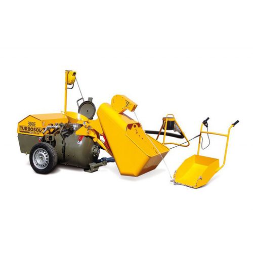 Hydraulischer Mörtelmischer - TRANSMAT 250 - TURBOSOL PRODUZIONE SPA  - elektrisch