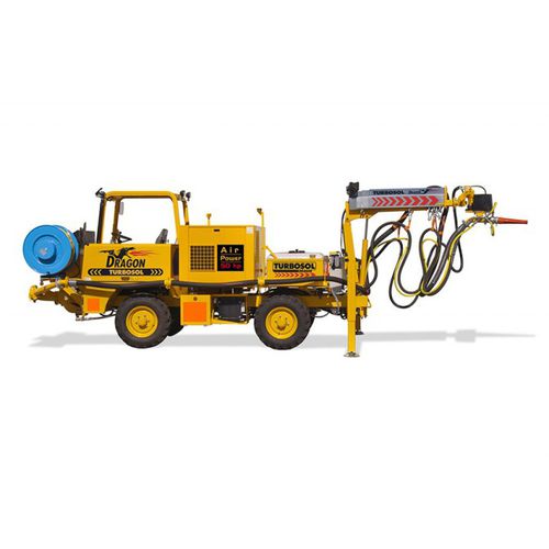 Spritzmaschine für Beton - DRAGON - TURBOSOL PRODUZIONE SPA 