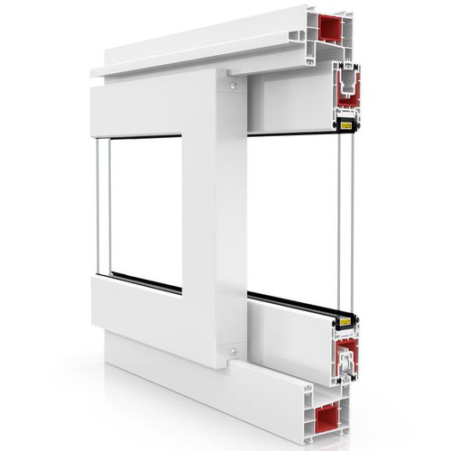 PVC-Fenster - EKOSOL 70 - VETREX  - Schiebe / mit Doppelverglasung / wärmeisoliert