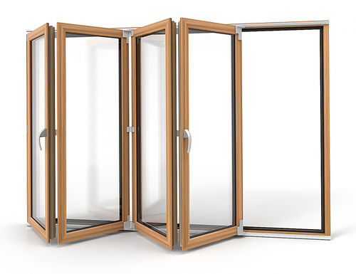 PVC-Fenster - PATIO SPACE - VETREX  - Schiebe / faltbar / mit Doppelverglasung