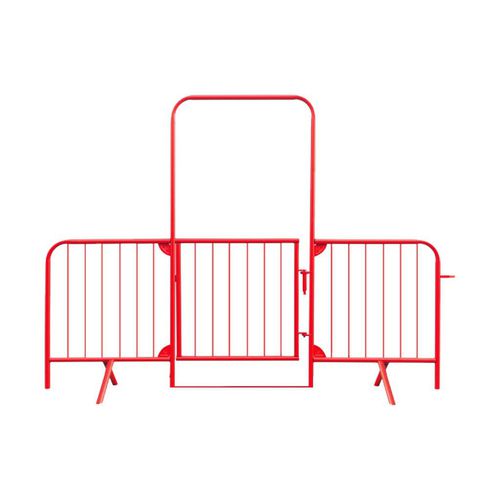 Zutrittsabsperrung - 525-0100 - BATISEC  - einflügelig / Metall / für Baustellen