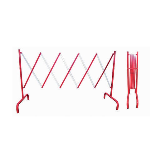 Schutzabsperrung - 550-0210 - BATISEC  - faltbar / Metall / für Baustellen