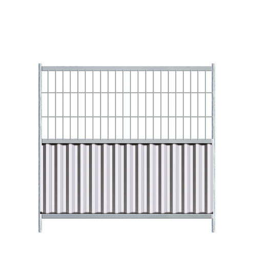 Plattenzaun - 100-1000 - BATISEC  - für Baustellen / galvanisiertem Stahl / modern