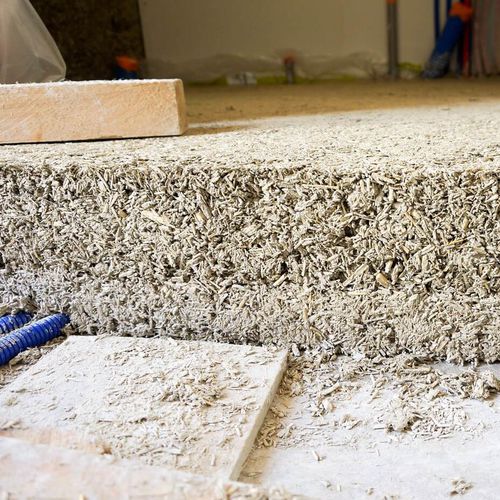 Leichtgewichtiger Beton - BIOFIB ISOLATION - Isolier Hanf / hochleistungsfähig / erdbebensicher