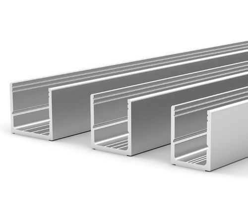 Aluminiumprofil - BO 520164 series - BOHLE AG - U-förmig / für Trennwand