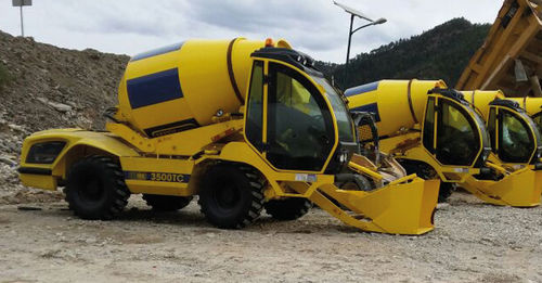 Diesel-Autobetonmischer - 3500TC - CARMIX - für Baustelle / zum Laden