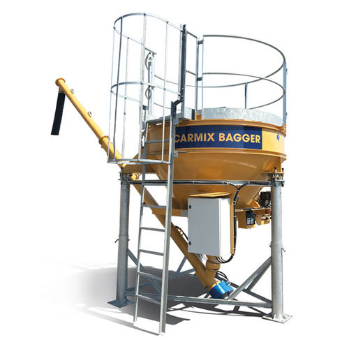 Silo mit Extraktor - BAGGER - CARMIX - Wäge / für Zement