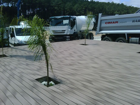 WPC-Terrassendiele - CARMO - für Gewerbegebrauch