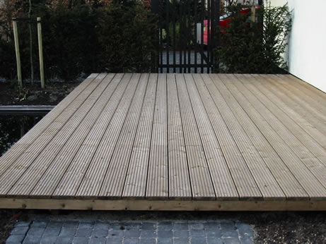 Massivholz-Terrassendiele - CARMO - Holz